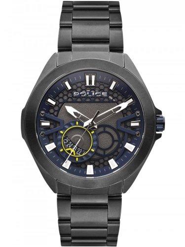 POLICE Muški ručni sat PEWJH2110303, Kvarcni mehanizam, Sivo kućište, Sivi