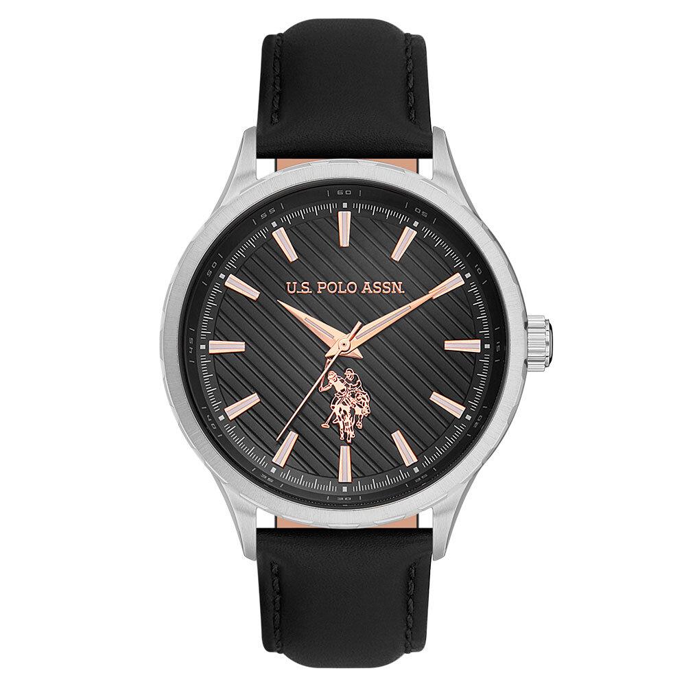 U.S. POLO ASSN. Muški ručni sat USPA1069-03, Kvarcni mehanizam, Crno kućište, Crni