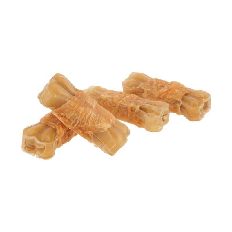 KERBL Poslastica za pse kosti od goveđe kože i piletine, 4 komada, 120g