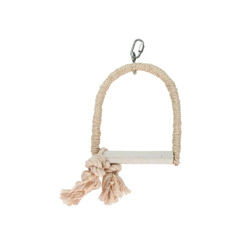 KERBL Ljuljaška za ptice Swing, Bež