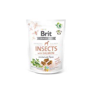 BRIT Hrskavi krekeri za pse s insektima i lososom obogaćeni timijanom, 200g