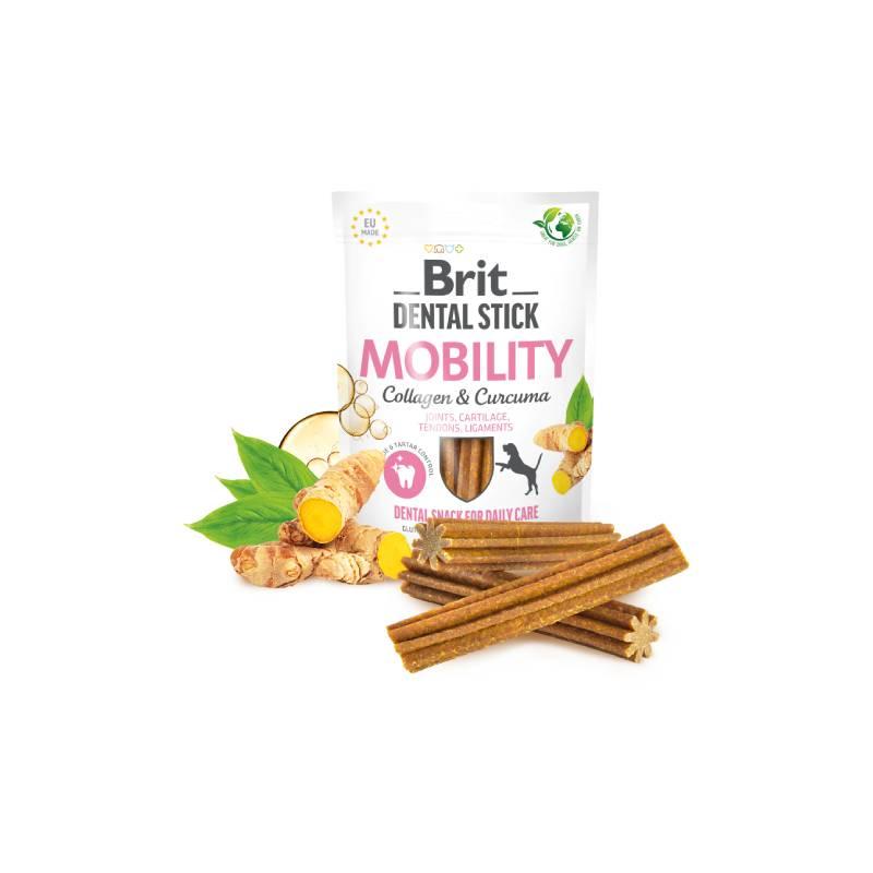 BRIT Dentalna poslastica za pse s kolagenom i kurkumom Mobility, 7 komada