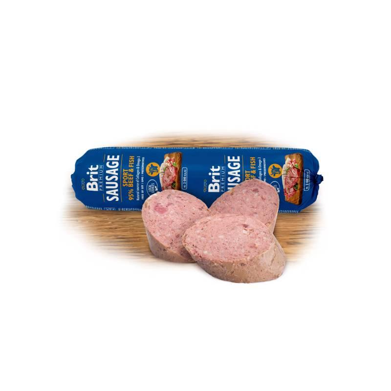 BRIT Salama za pse, Govedina i riba, 800g