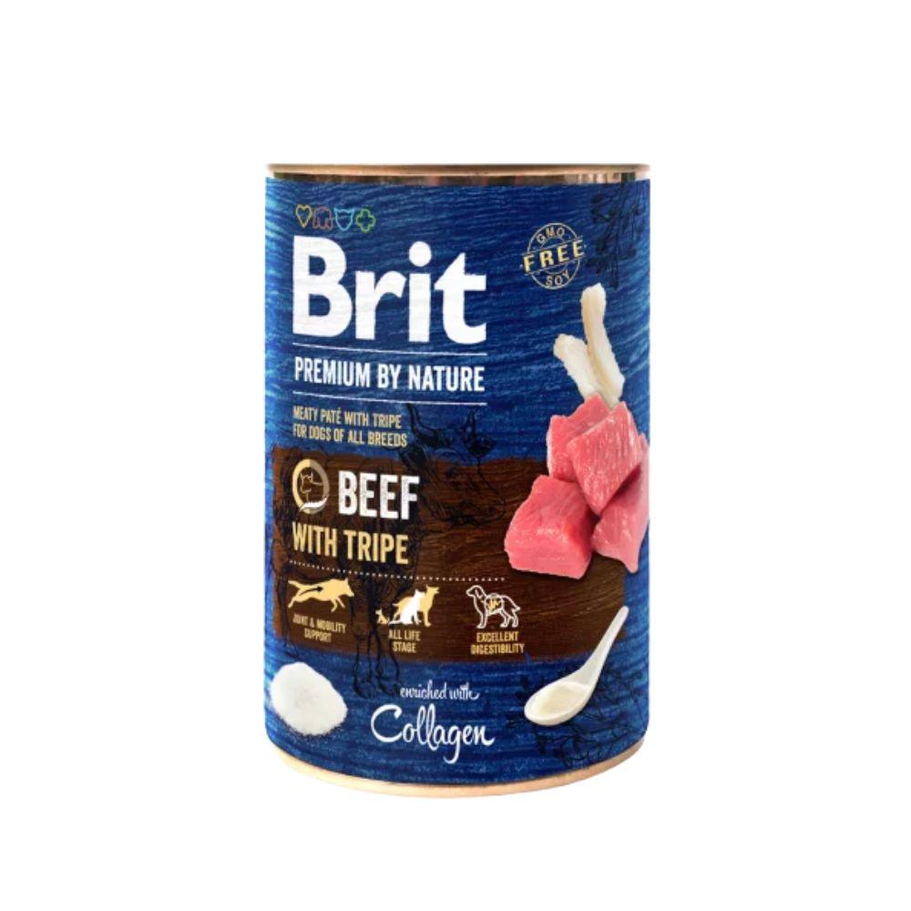 BRIT Mesna pašteta za pse, Govedina i piletina, 400 g