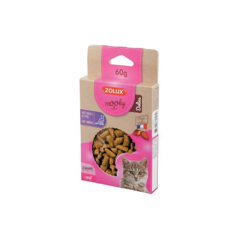 ZOLUX Mooky Poslastica za mace AntiHairballs Delies, 60 gr