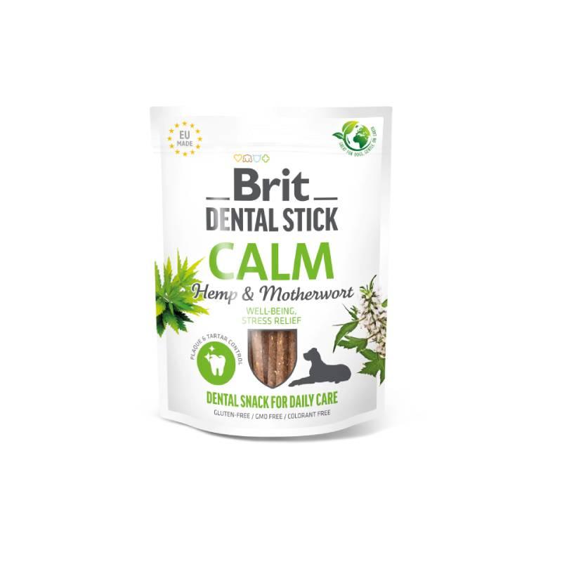BRIT Dentalna poslastica za pse s konopljom i matičnjakom​ Calm, 7 komada