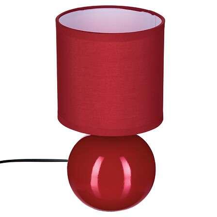 Atmosphera Lampa Timeo, 13x25  cm, Crvena