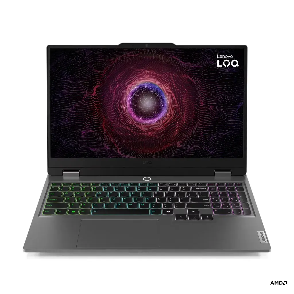 Lenovo Laptop LOQ 15ARP9, 15.6" FHD 144Hz, Ryzen 5 7235HS, 24GB DDR5, RTX 3050, 1TB SSD, Windows 11 Pro + MS Office 2024