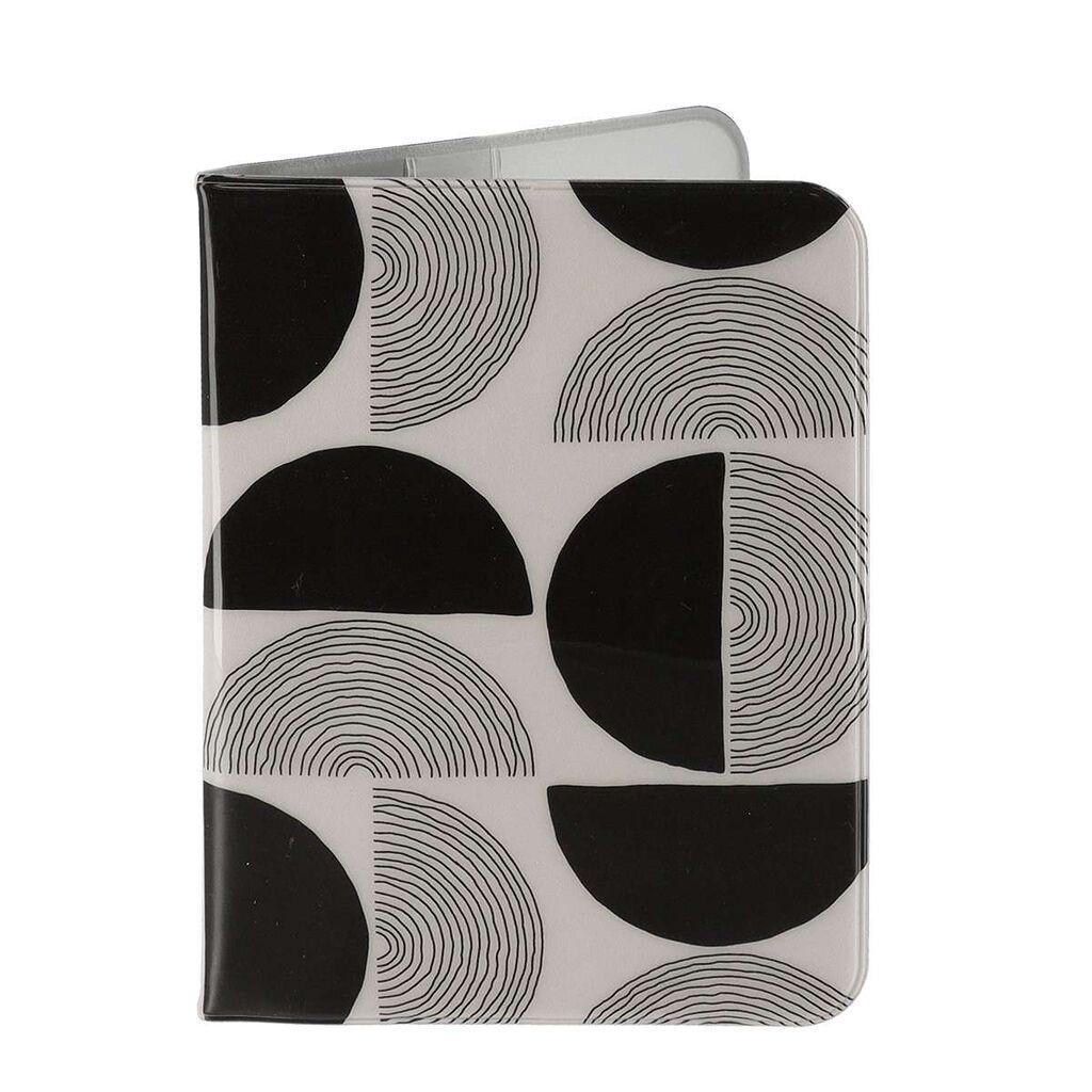 Tendance Futrola za putovnicu Bilbao, Crno-Bijeli