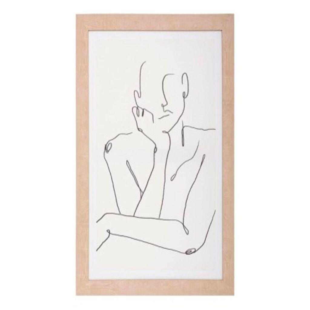 Atmosphera Slika u okviru Faces, 50x2x70 cm