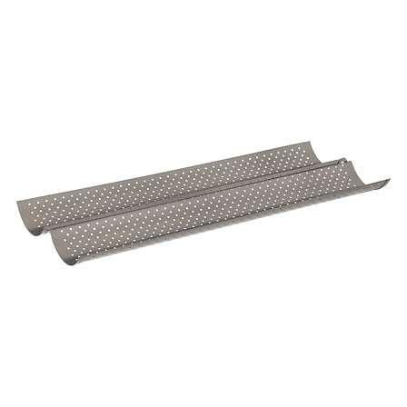 Five Kalup za francuski kruh, 38.2x16.2x2.3 cm, Crna