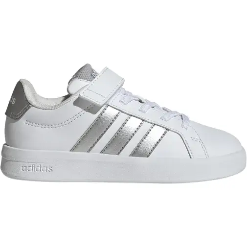 Adidas za djevojčice Grand Court 3.0 El C Crnobijele/Sive/Sive, Bijele