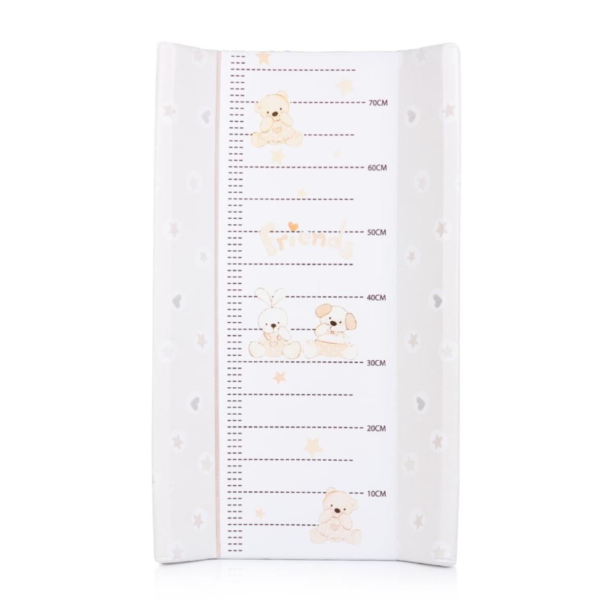 Chipolino Podloga za presvlačenje Comfort Friends Pzpc02404Fb, Bijela