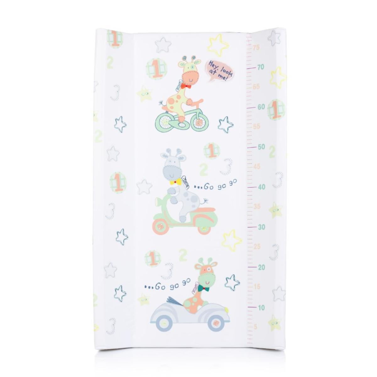 Chipolino Podloga za presvlačenje Comfort Three Giraffes Pzpc02402Tg, Šarena