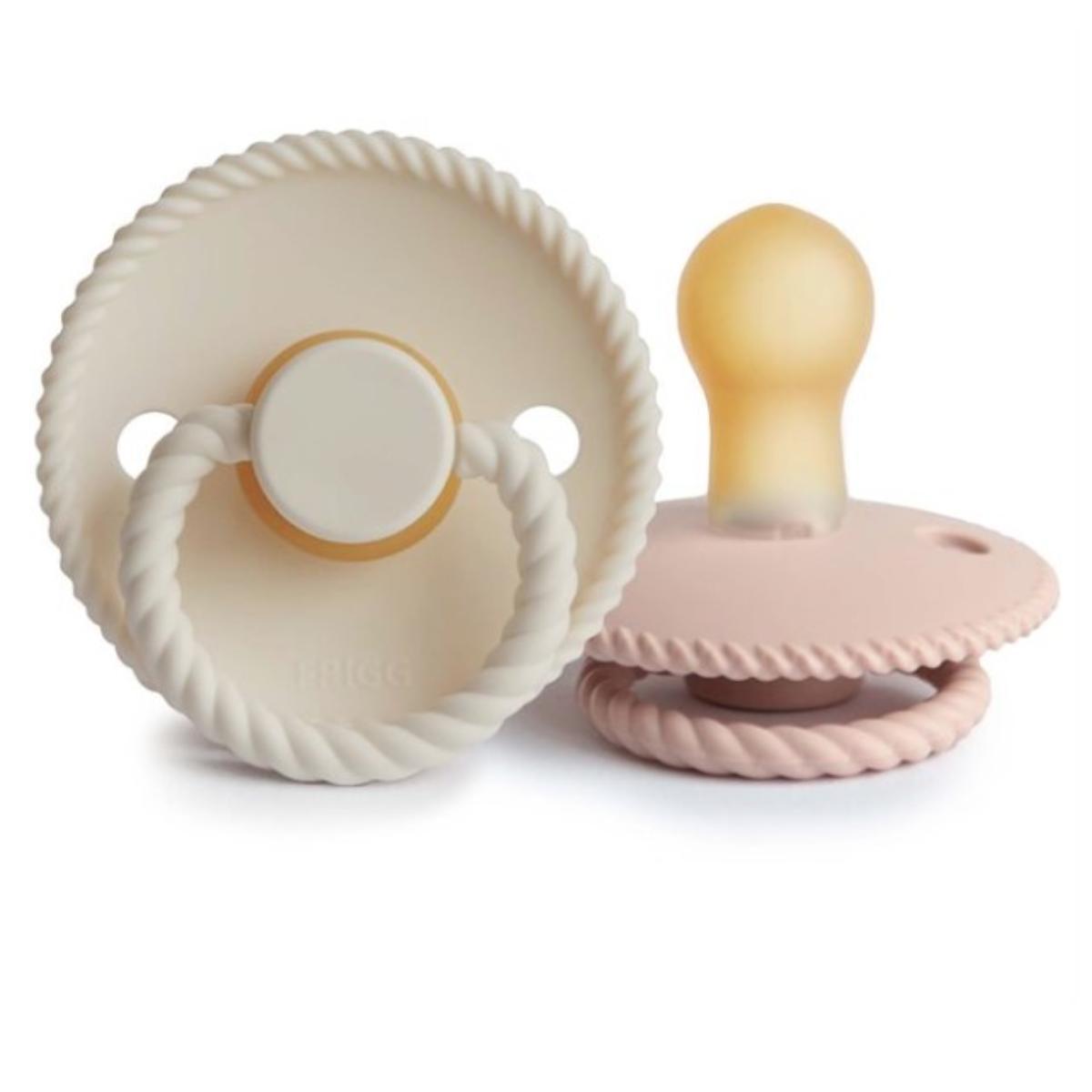 Frigg Duda za bebe do 6m Size 1 Blush/Cream 76281385, 2 komada, Šarene