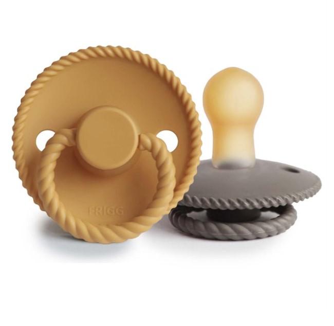 Frigg Duda za bebe do 6m Size 1 Honey Gold/Portobello 76281494, 2 komada, Šarene