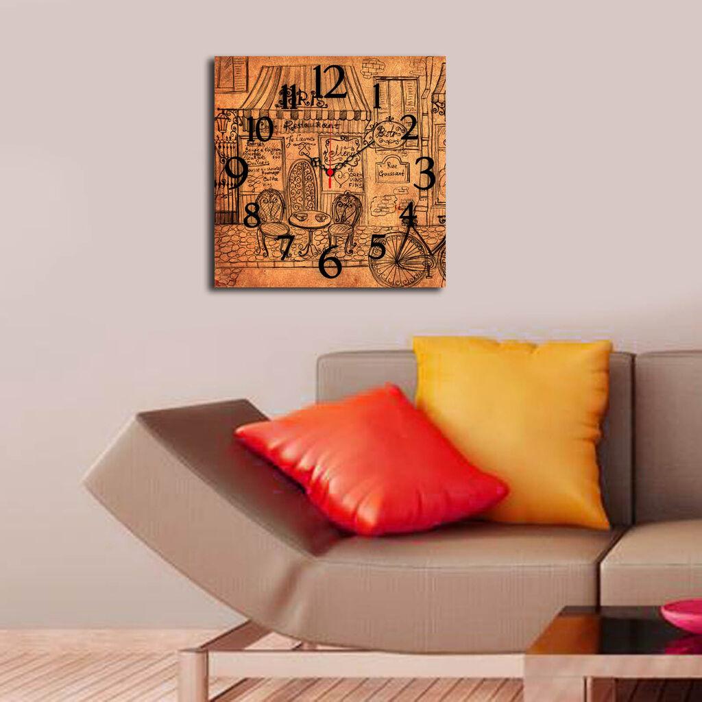 Zidni sat Wallity Msk-20, 40x40 cm