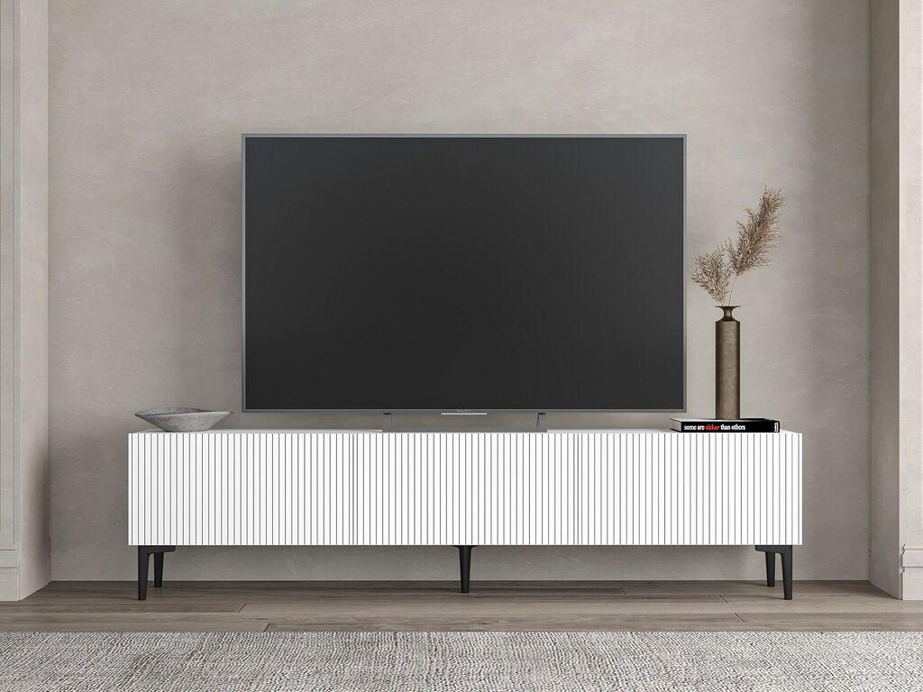 Hanah Kućna TV komoda Oscar, 180x45x31,4 cm, Bijela