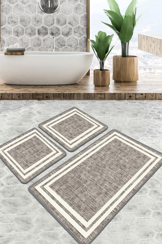 L'essentiel Maison Set od 2 kupaonska tepiha Šarene