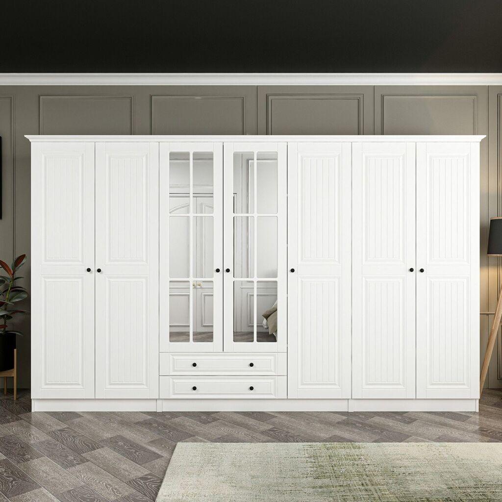 Hanah Home Ormar Kale-4785, 315x210x52 cm, Bijeli
