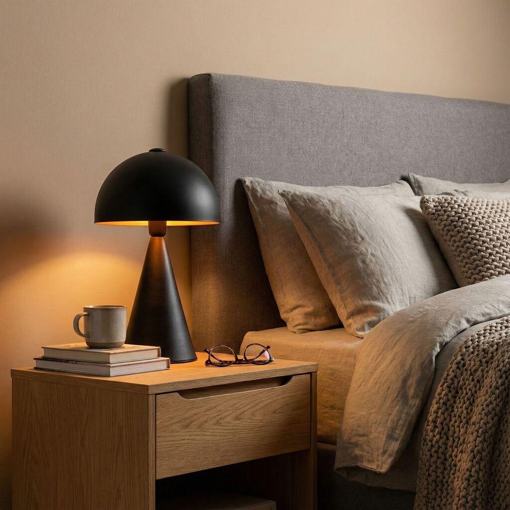 Opviq Dodo 5051 Stona lampa, Crna