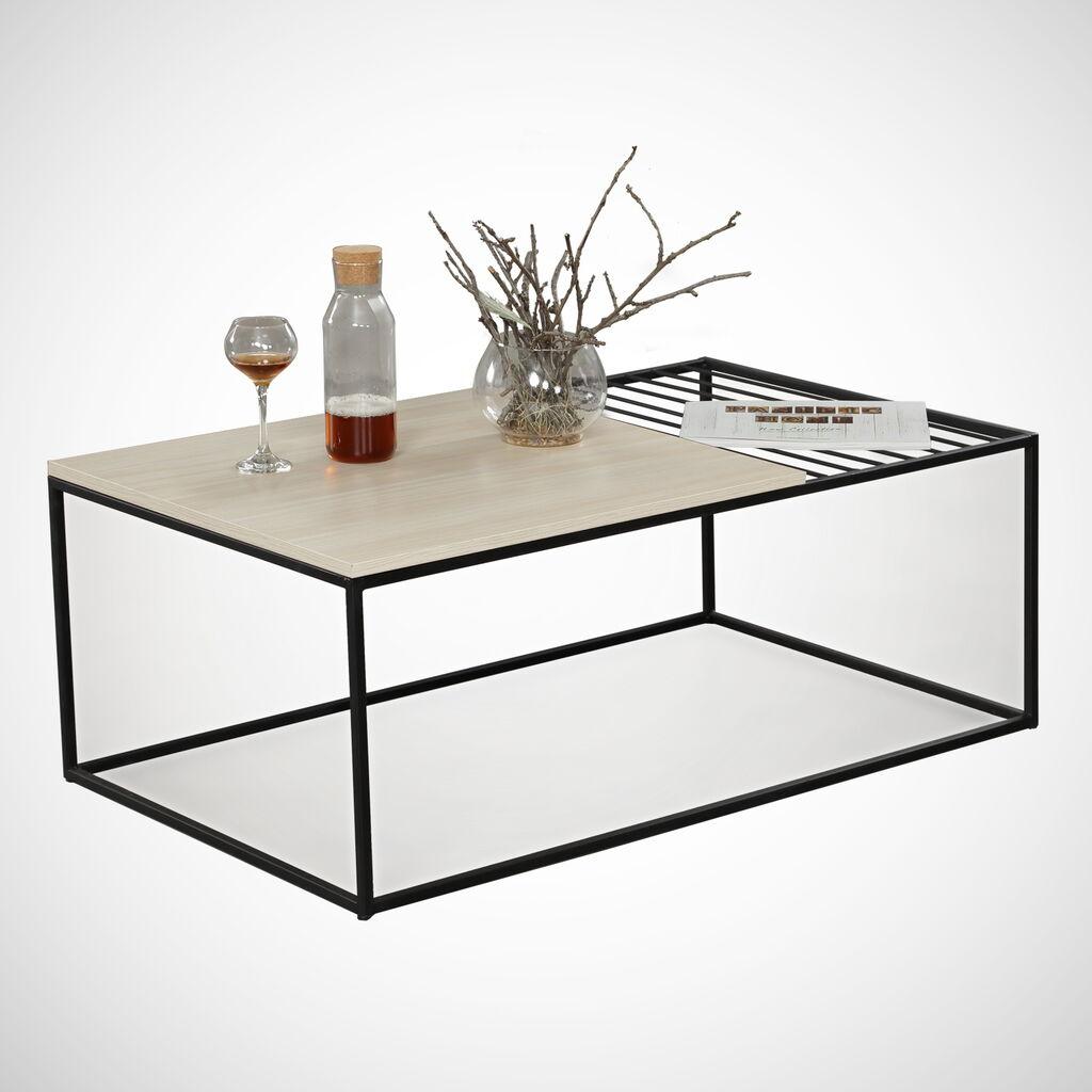 Hanah Home Club sto Zinus, 95x43x55 cm, Hrast