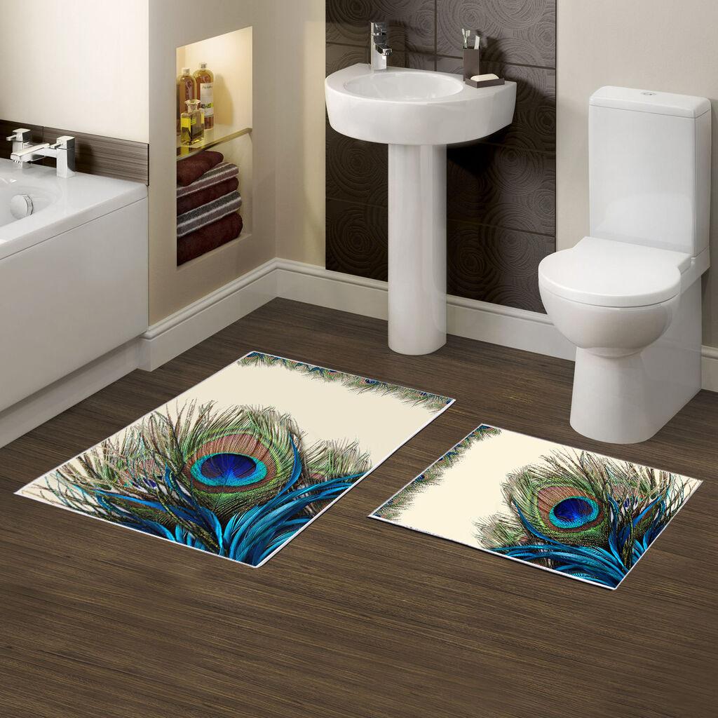 L'essentiel Maison Set od 2 kupaonska tepiha Šarene