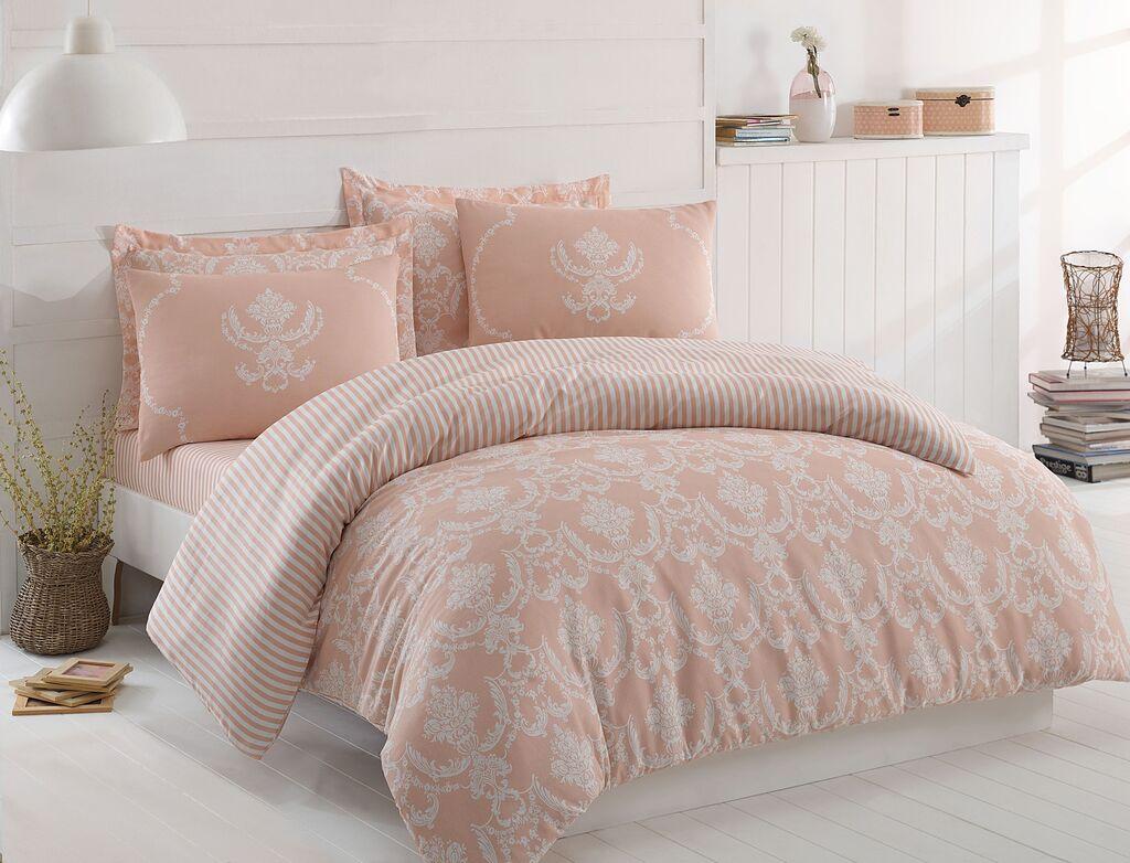 L'essentiel Maison Set bračna posteljina Pure, 200x220cm, roze