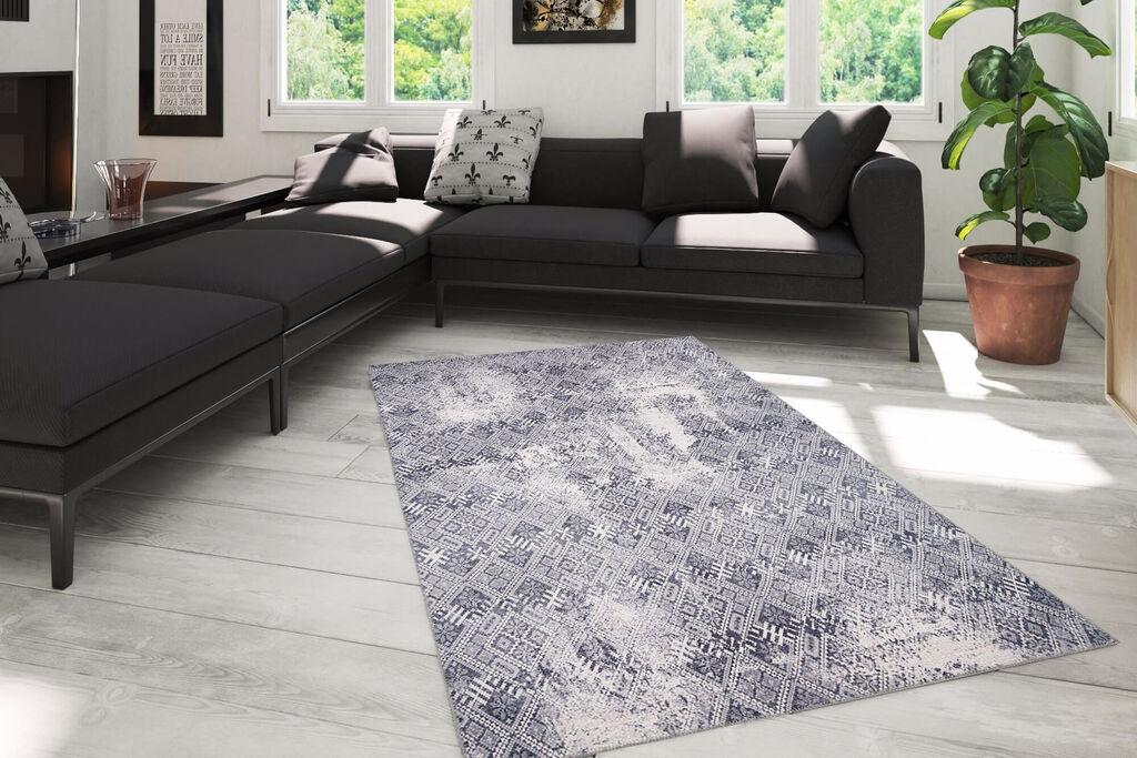 Conceptum Hypnose tepih Soul Chenille 54, 75x150cm, tamno siva