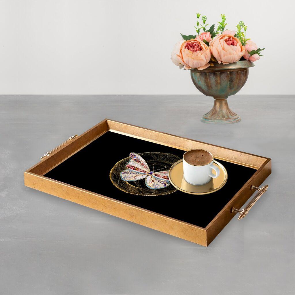 Aberto Design poslužavnik TPEA9881 50 x 29 x 3,5 cm, šareni