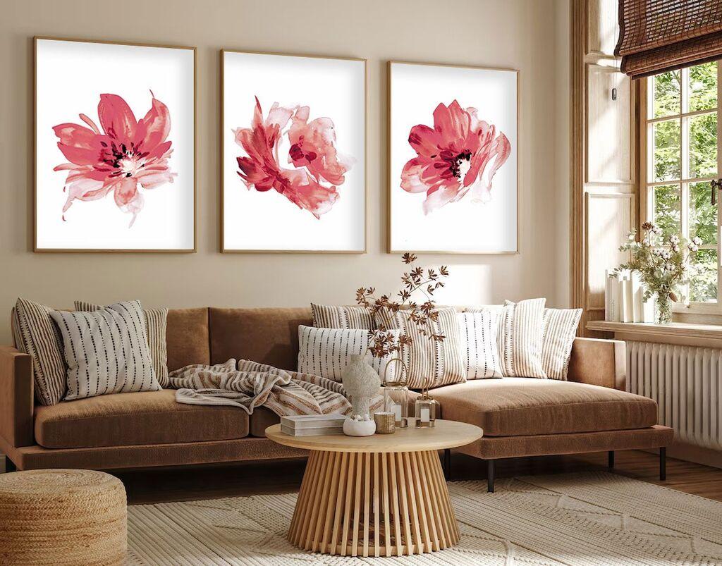 Uramljena slika Wallity Huhu216, 30x40 cm, 3 dijela