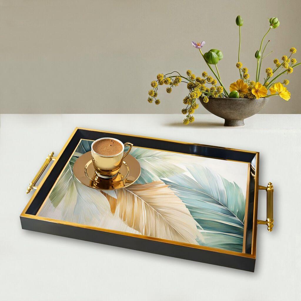 Aberto Design poslužavnik TPA9815 50 x 29 x 3,5 cm, šareni