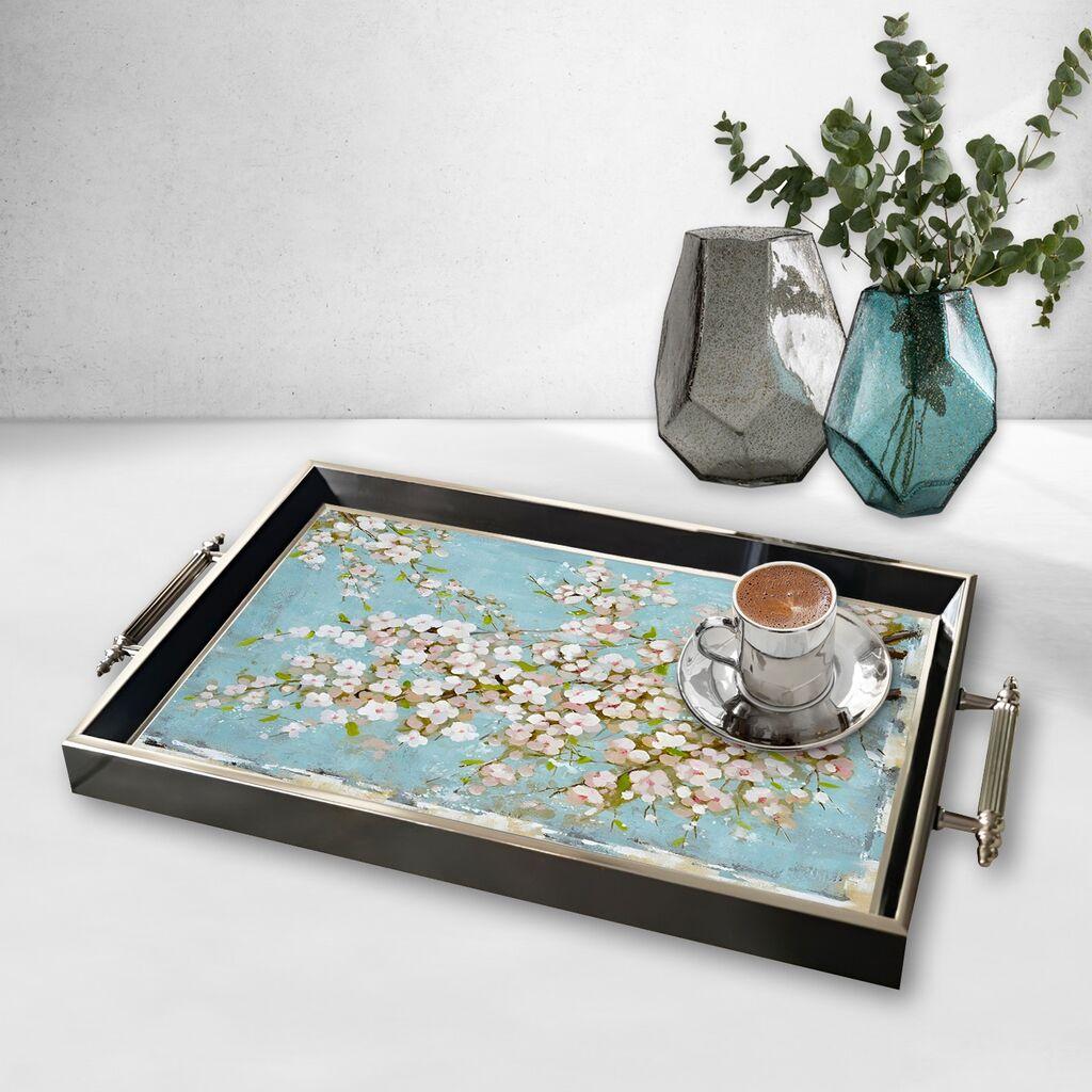 Aberto Design poslužavnik TPG9922 50 x 29 x 3,5 cm, šareni