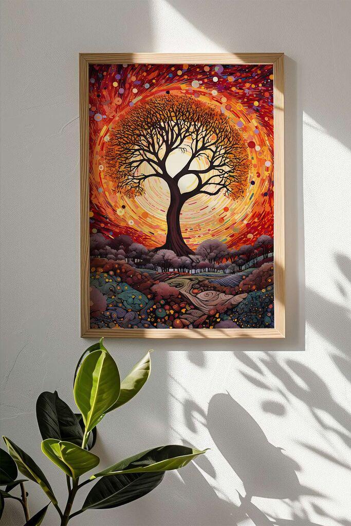 Uokvirena slika Wallity Mscartmdl15, 33x48 cm