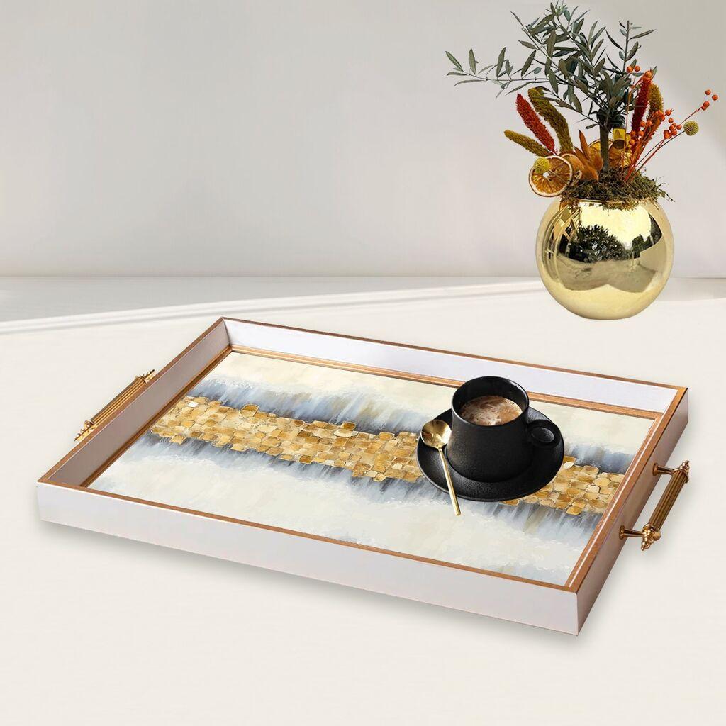 Aberto Design poslužavnik TPB9855 50 x 29 x 3,5 cm, šareni