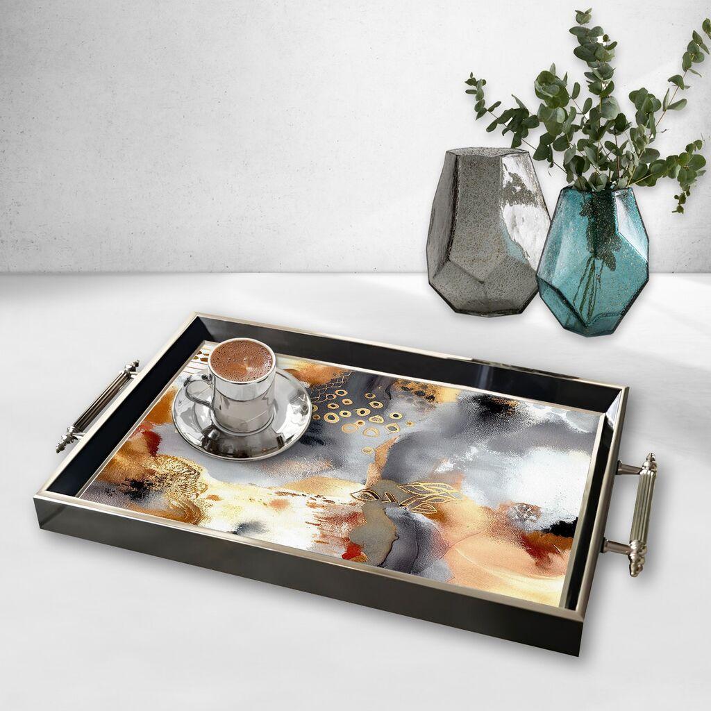 Aberto Design poslužavnik TPG9851 50 x 29 x 3,5 cm, šareni
