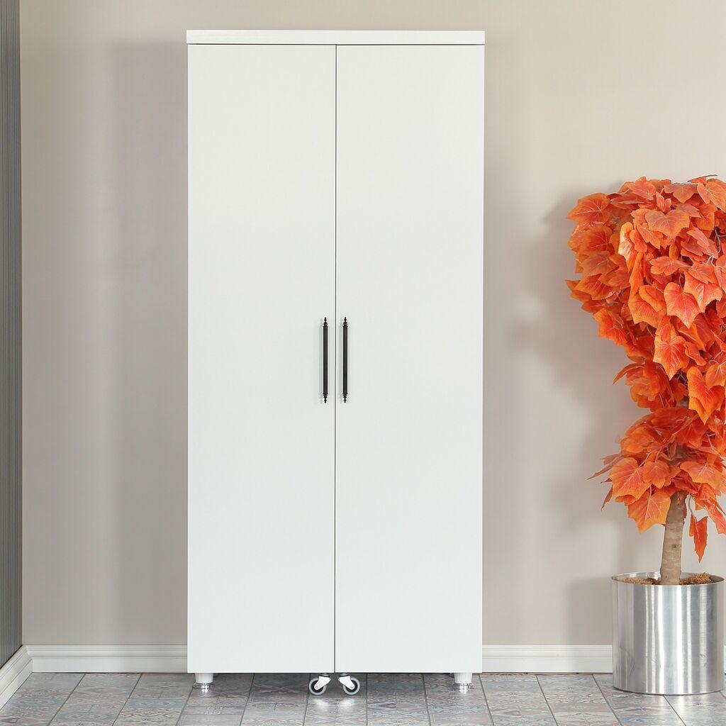 Hanah Home Višenamenski ormar Guzzo, 80 x180 x42 cm, Bijeli