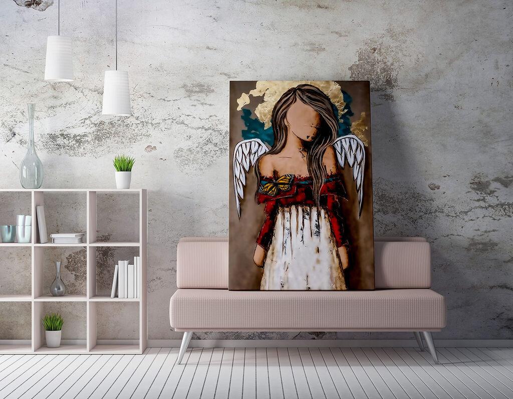 Slika na zidu na platnu 70x100cm