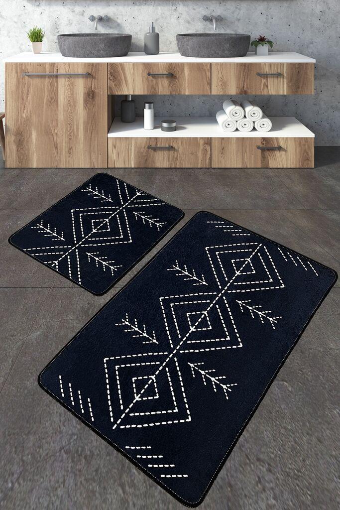 L'essentiel Maison Set od 2 kupaonska tepiha Šarene