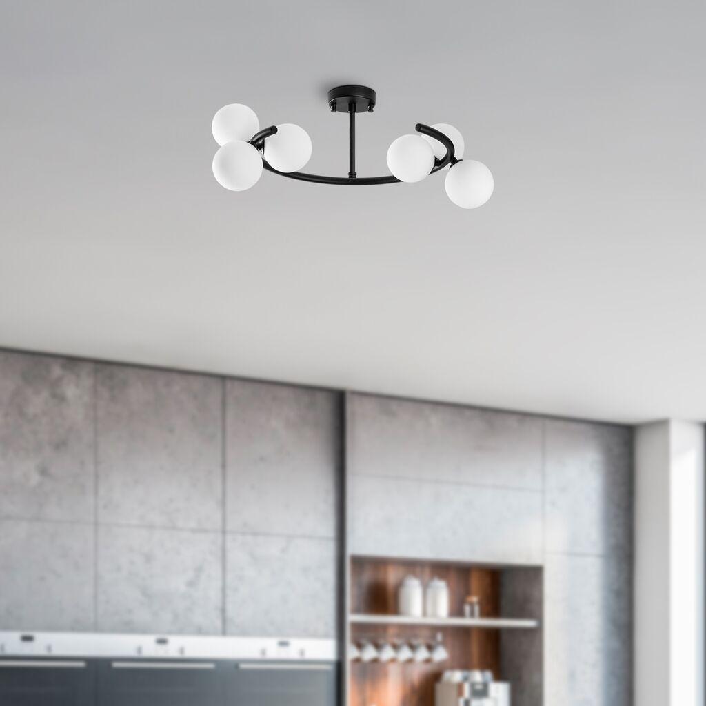 Opviq Luster Luminar-14140, 55x50x30cm, IP20, Crno-bijela