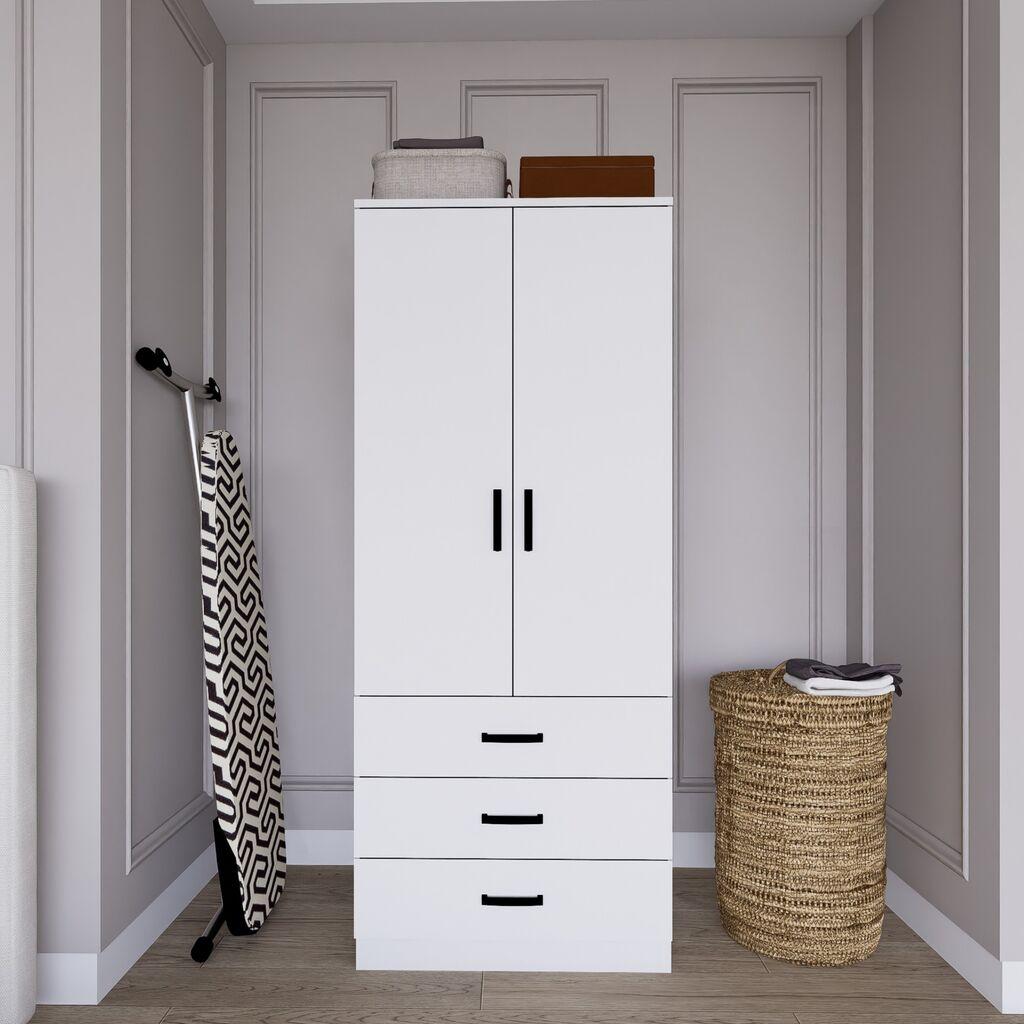 Hanah Home Ormar Easy 1600-58, 60x174.8x47 cm, Bijeli