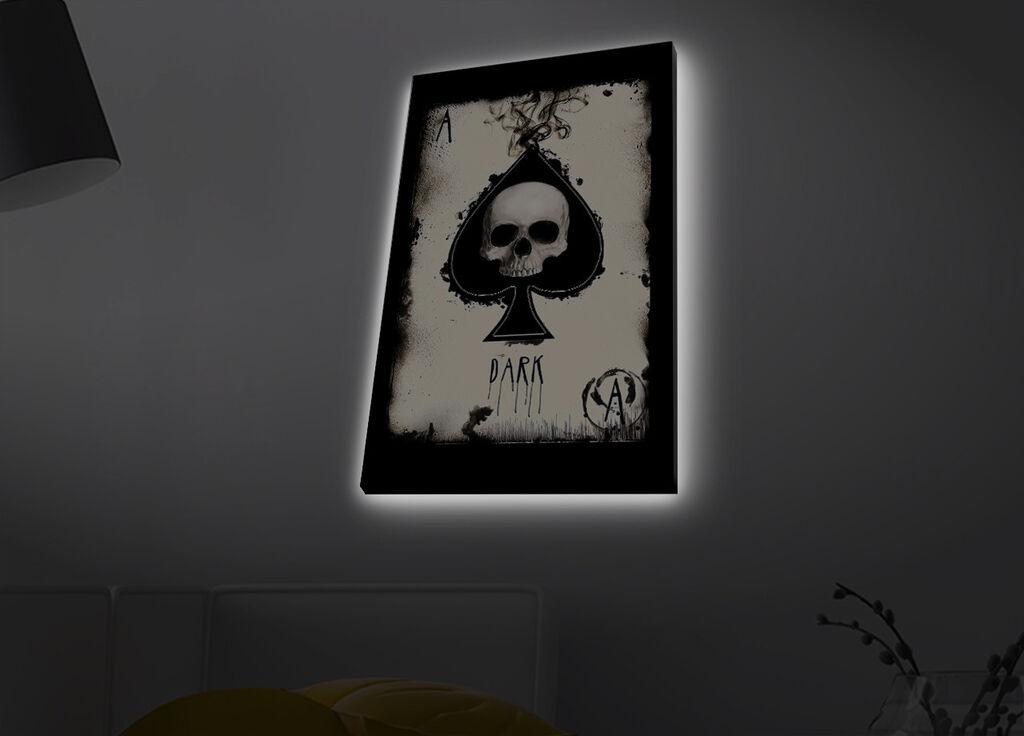 Slika na platnu Wallity sa LED osvetljenjem 45x70cm
