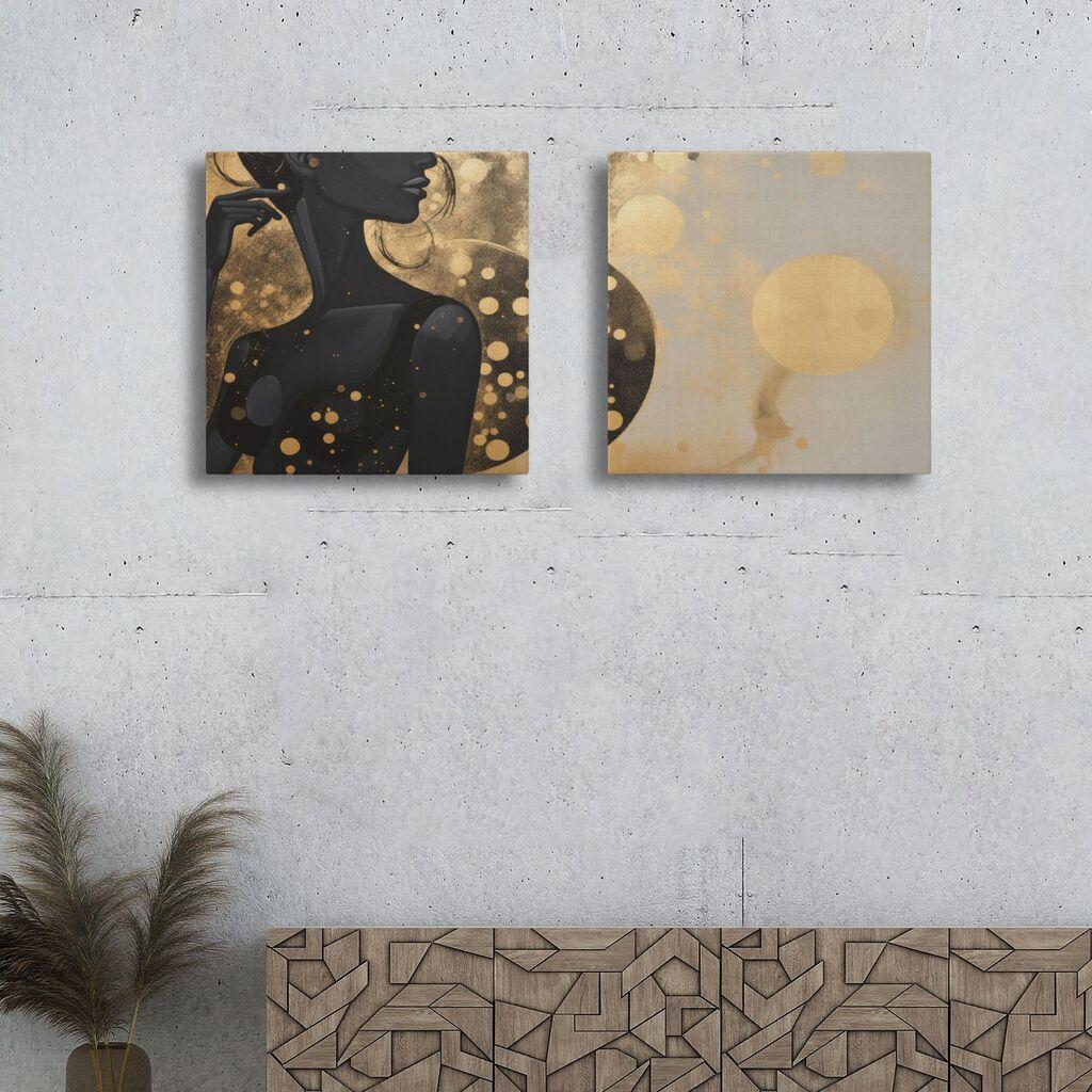 Wallity Slika ASR2-CNV25-11, 50x50cm, 2 dijela