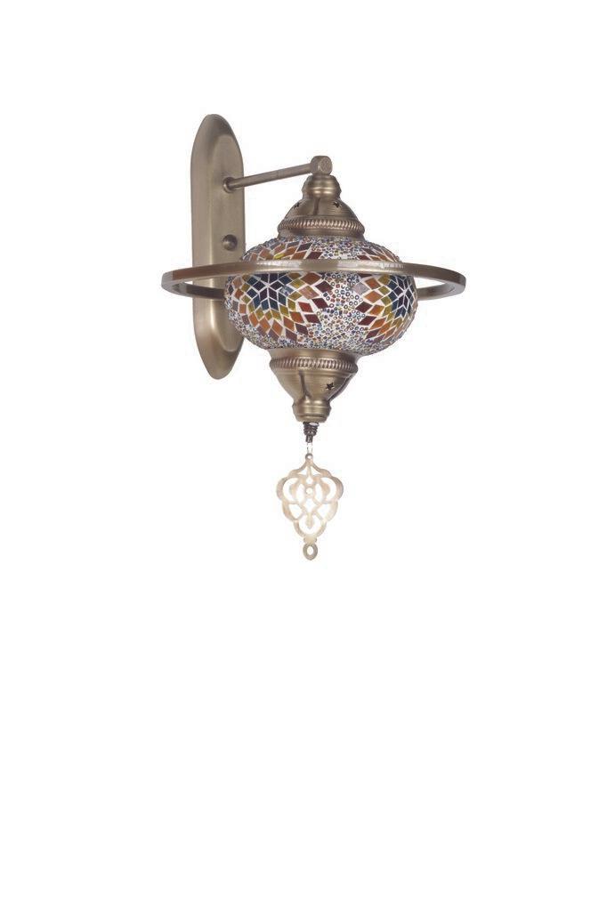 Opviq Yeni 846STL2751 Zidna lampa, Šarena
