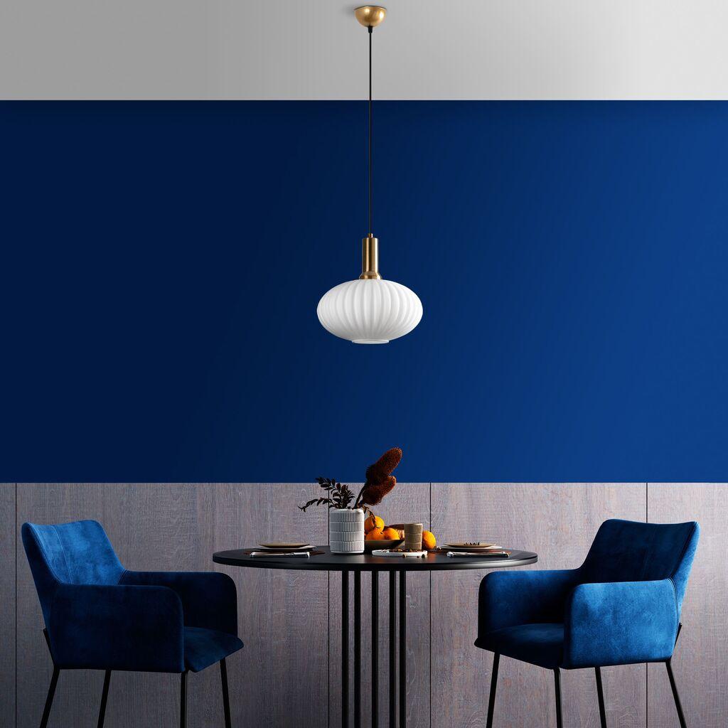 Opviq Luster Asker-15181, 30x30x118cm, IP20, Bijelo-zlatna boja