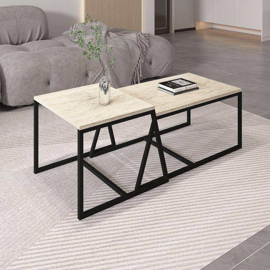 Hanah Home Club set stolova Minimal2 dijela, bež