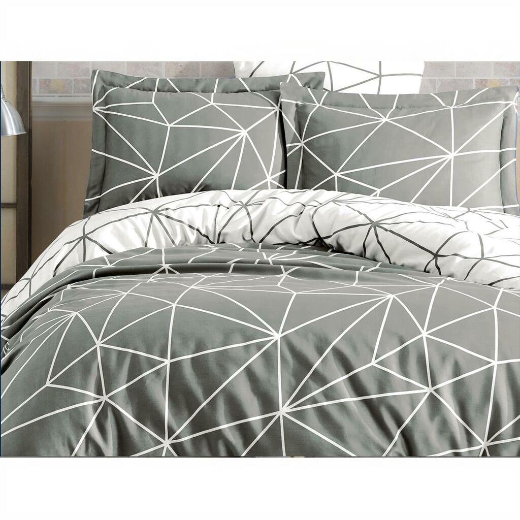 L'essentiel Maison Metaverse set posteljine, 160x220cm, zelena