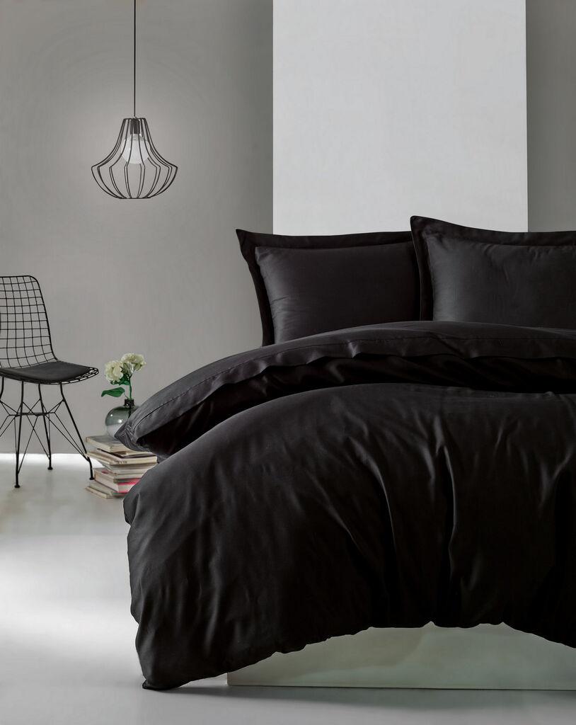 L'essentiel Maison set posteljine Elegant, 200x220 cm, crna
