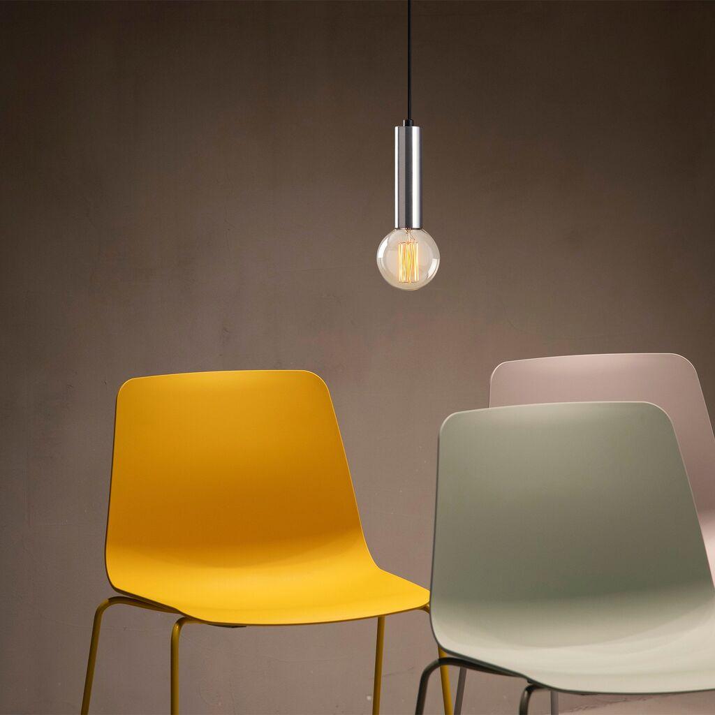 Opviq Luster Tempo-2082, 111cm, E27, 40W, IP20, Srebrne boje
