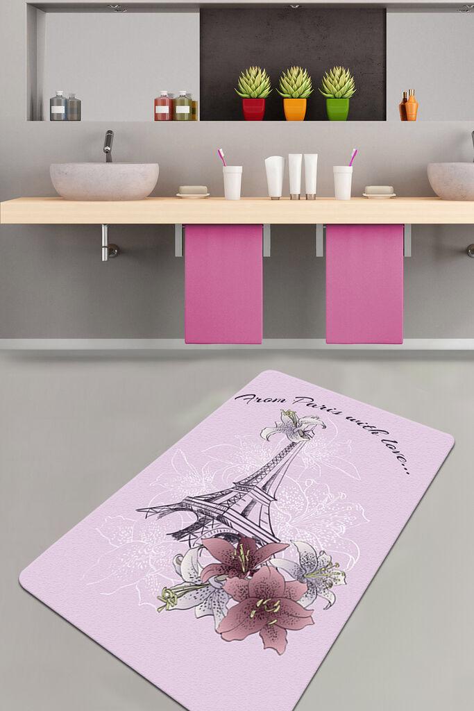 L'essentiel Maison otirač za kupatilo iz Pariza, 70x120cm, roze